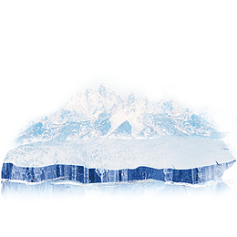 漂浮的冰块