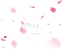 漂浮花瓣 红色花瓣