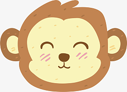 猴子头像pngaipng圆形商务人士头像设计pngaipng学生头像pngpng卡通