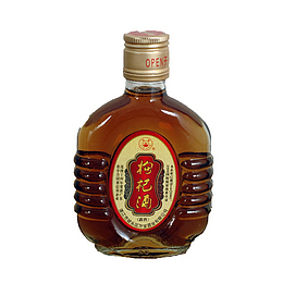 圆形瓶装养生枸杞酒