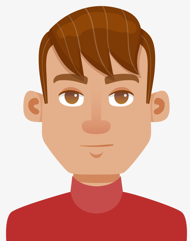 帅气的卡通男孩素材免费下载_觅元素