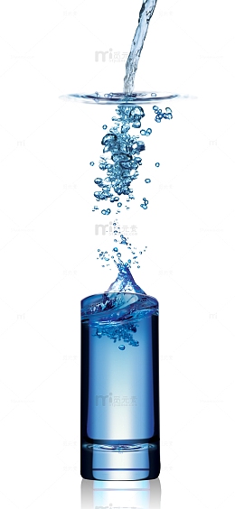 水体真实液体气泡