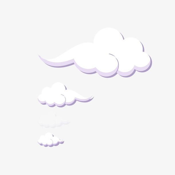 漂浮白云免抠素材免费下载_觅元素51yuansu.com