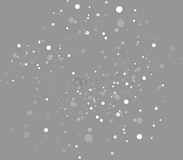 白色清新漂浮雪花