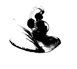 中国风创意墨迹效果