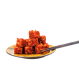 超辣口味的霉豆腐
