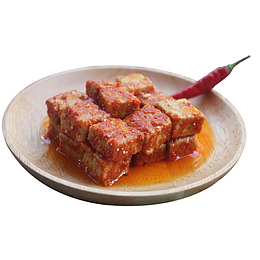 爽口下饭的小块霉豆腐