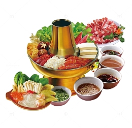 美食鸳鸯锅