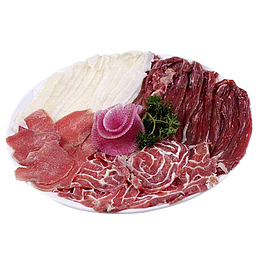 火锅潮汕牛肉拼盘