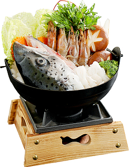 日式寿喜锅美食实拍图