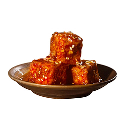 鲜香麻辣的红油霉豆腐