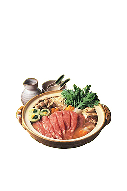 日系寿喜锅 复古日式火锅寿喜锅