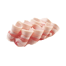 精品五花肉切片摄影