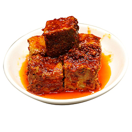 下饭好吃香辣霉豆腐