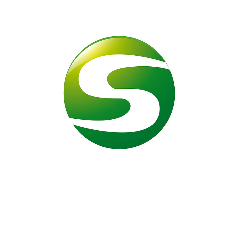 绿色甘肃卫视logo标志