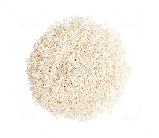 实物一堆大米香米
