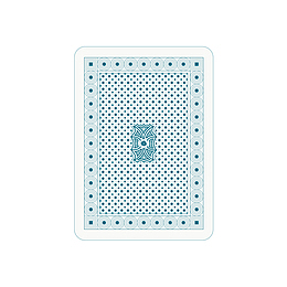 绿色扑克牌背面