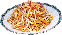 香干炒肉丝