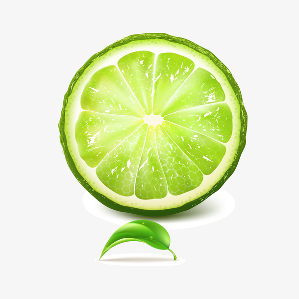 夏季青柠水果矢量图素材免费下载_觅元素