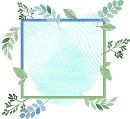 春天绿色叶子装饰