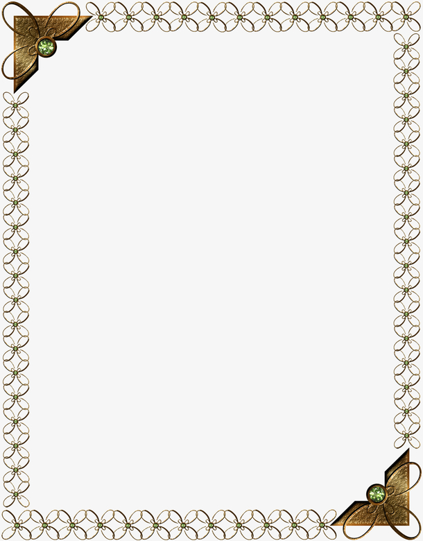 花纹边框