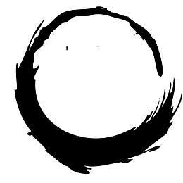圆形墨迹