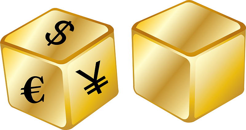金色立方体素材