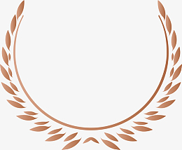 装饰的公安标志麦穗