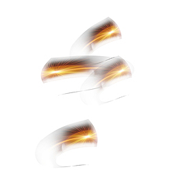 金色曙光效果装饰