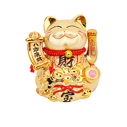 财宝金色招财猫