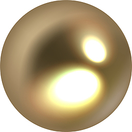 金色闪耀珠子