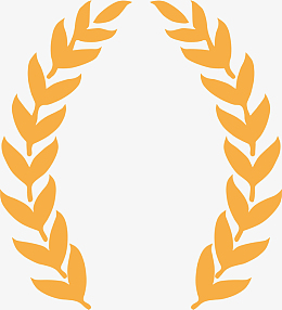 叶子公安标志麦穗