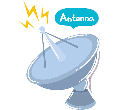 信号接收器png水彩风艾菲尔铁塔png卡通水彩手绘法国建筑旅游背景素材