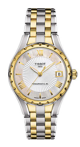 天梭腕表手表金色女表