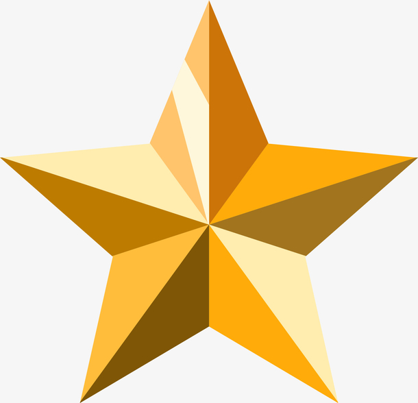 矢量手绘五角星免抠素材免费下载_觅元素51yuansu.com