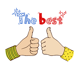 互相点赞最好的拇指