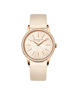 百达翡丽腕表手表金色女表