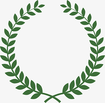 树叶公安标志麦穗