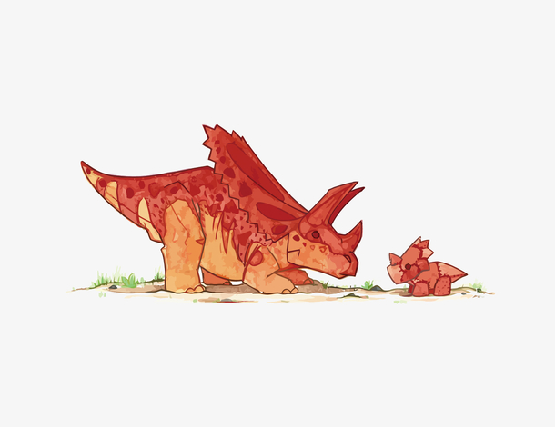关键词 : 恐龙,红色,三角龙,png素材,png素材免费下载,png图片素材