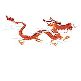 奢华二月二龙抬头飞龙图片