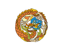 二月二龙抬头卡通装饰中国龙海报