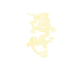 二月二龙抬头卡通装饰中国龙海报