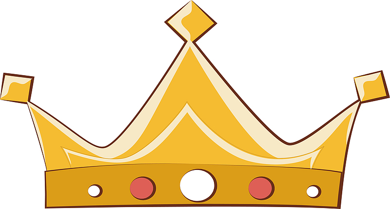 贵族金色王冠设计