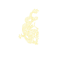 二月二龙抬头卡通装饰中国龙海报