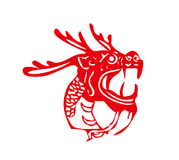 二月二龙抬头卡通装饰中国龙海报