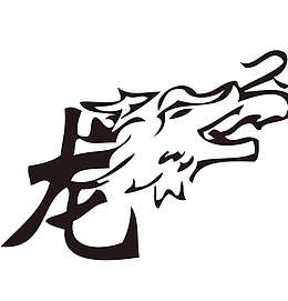 卡通手绘装饰十二生肖简笔画头像