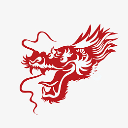 可爱创意龙头图案