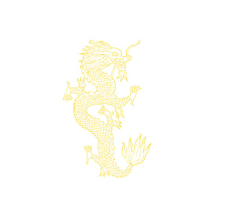 二月二龙抬头卡通装饰中国龙海报