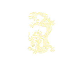 二月二龙抬头卡通装饰中国龙海报