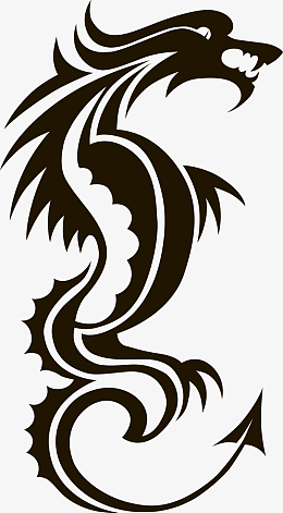 卡通龙矢量图下载素材免费下载_觅元素